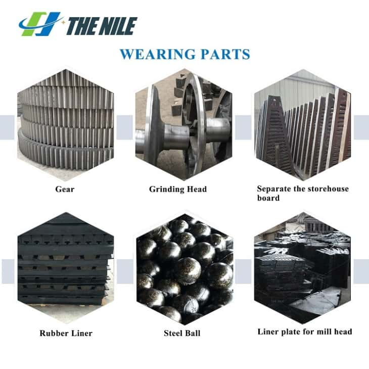 High Manganese Steel Ball Mill Liner